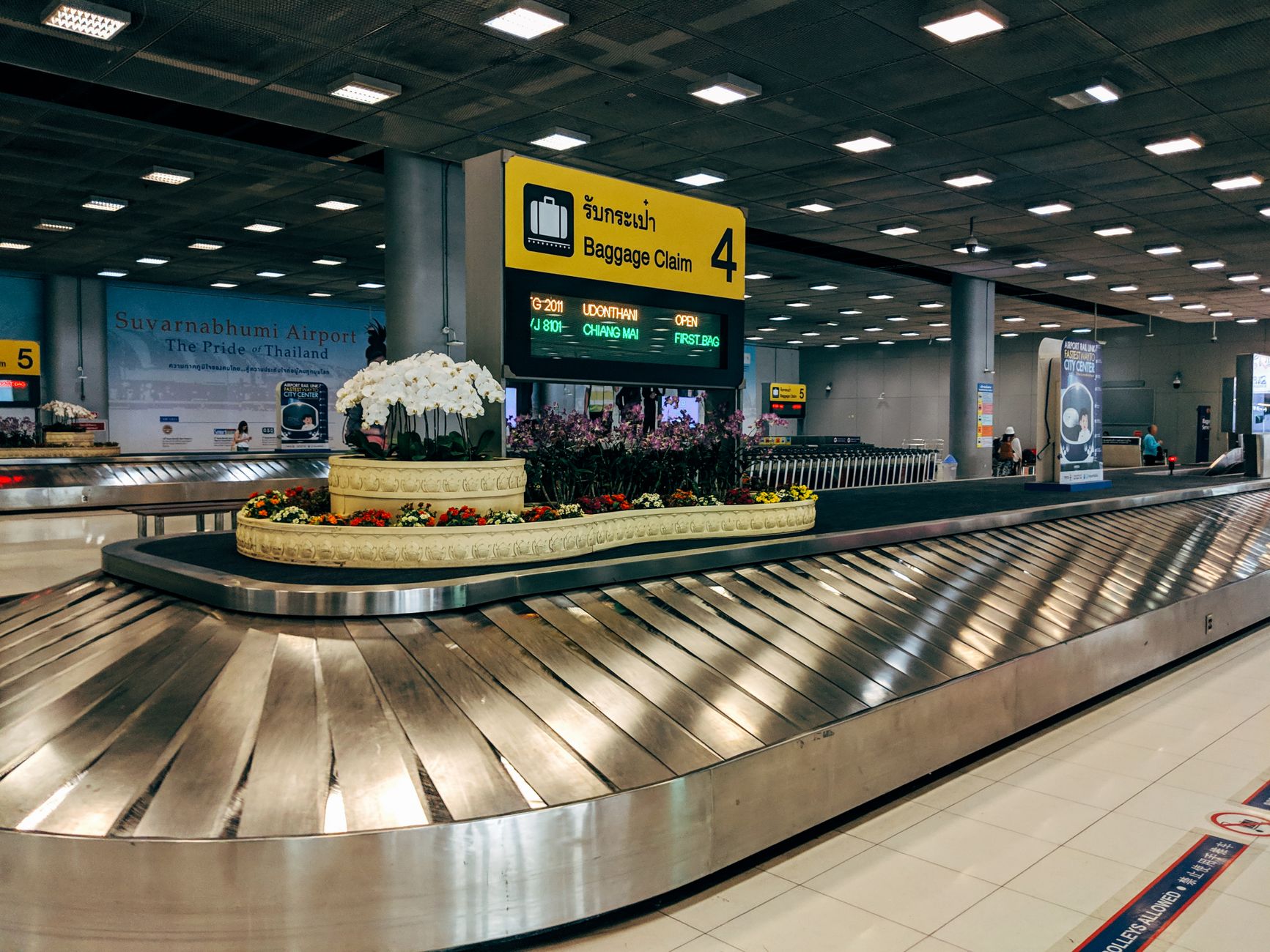 Thailand departure tax